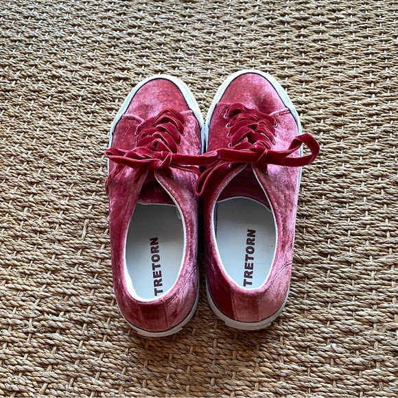 Tretorn Marley begonia sneakers size 6 velvet - Picture 4 of 7